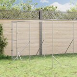  kavez za pse srebrni 4 x 12 x 2 m od pocinčanog čelika | Eponuda.com