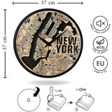 Styler Stenska ura ø 57 cm John – | Shoptok.si