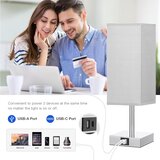 KAKANUO namizna svetilka na dotik z USB A+C | Shoptok.si