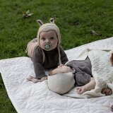 Bibs tolažilna duda - silikon De lux z okroglim cucljem 0-36 m 2/1 haze/blossom | Shoptok.si