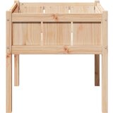  Vrtna saksija Priroda 70 x 70 x 70 cm Čvrsto borovo drvo | shoptok.hr