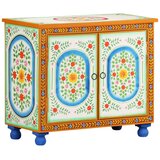  Ručno obojena komoda 70 x 35 x 60 cm od masivnog drva manga | shoptok.hr