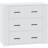 Maison Chic Komoda - Predalnik bela 80x33x70 cm inženirski les, (21716425) Cene