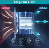 HG POWER 150 mm kovinski odvodni ventilator | Shoptok.si