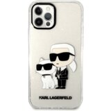 Karl Lagerfeld Originalen ovitek iPhone 12 / iPhone 12 Pro - Glitter IML NFT Full Bodies - prozoren ovitek z bleščicami - KLHCP12MHNKCTGT, (21105442) Cene