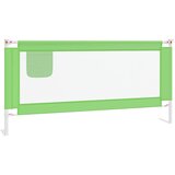  Sigurnosna ograda za dječji krevet zelena 190 x 25 cm tkanina | shoptok.hr