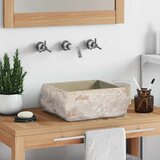  Umivaonik krem 30 x 30 x 13 cm mramorni | shoptok.hr