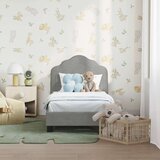  Posteljica za malčke z vzglavjem Svetlo siva 70 x 140 cm Žamet, (5000105768) | Shoptok.si