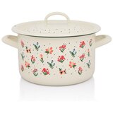 Metalac duboka šerpa CVETNE RADOSTI 18cm/3lit | ePonuda.com