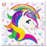  Salvete unicorn 33*33cm 16/1 ( 102/6197 ) Cene