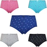 Fine Woman 3-PACK ženske visoke spodnjice Rožice | Shoptok.si