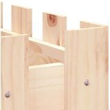  Povišena vrtna gredica 150x30x30 cm od masivne borovine | shoptok.hr