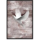 Slika - Love in Flight (1 Part) Vertical 40x60 U crnom drvenom okviru | shoptok.hr