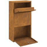  Sandučić za pakete s pohranom s vratima Rđa 44 x 22 x 82 cm | shoptok.hr