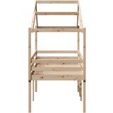  Visoki krevet s krovom 75 x 190 cm od masivne borovine | shoptok.hr
