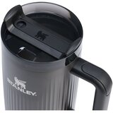 Stanley Quencher H2.O Fluted Tumbler tumbler od nehrđajućeg čelika sa slamkom veliki Black PVD 1180 ml | shoptok.hr