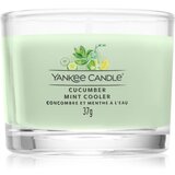 Yankee Candle Cucumber Mint Cooler mala mirisna svijeća bez staklene posude Signature 37 g | shoptok.hr