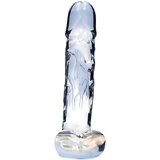 Clarity Seraphic Opus - stakleni G-točka dildo (prozirno) Cijene