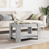  Stolić za kavu LED siva boja betona 73x53x45 cm drveni | Eponuda.com