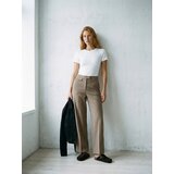 Sinsay Wide leg hlače s dodatkom vune i viskoze | shoptok.hr