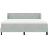  Krevet s opruga kutije Svjetlosiva 180 x 200 cm Baršun | shoptok.hr