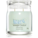 Yankee Candle Clean Cotton dišeča sveča Signature 368 g Cene