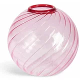 &k amsterdam Dekorativna vaza Spiral Pink