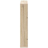  Polica za časopise s policom 2 pcs Sonoma hrast 80 x 12 x 70 cm | shoptok.hr