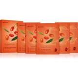KORIKA SuperFruits Goji Berry - Set of 5 Anti-aging Face Sheet Masks set mask za obraz po znižani ceni Goji berry (s pomlajevalnim učinkom) | Shoptok.si