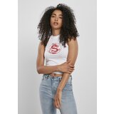 Mister Tee Women's turtleneck with a short top in white | shoptok.hr