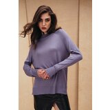 Legendww ženski džemper u sivo lila boji 9840-7895-59 Cene