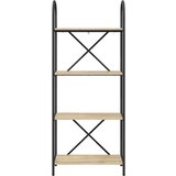 vidaXL Knjižna polica sonoma hrast 60 x 30 x 146 cm Konstruiran les | Shoptok.si