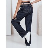 DStreet Jeansy damskie wide leg granatowe | Shoptok.si