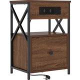  Noćni Ormari s ladicama 2 pcs Smeđi hrast 40 x 31 x 60 cm | shoptok.hr