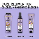 Schwarzkopf Gliss Blonde Hair Perfector regeneracijska maska za lase za posvetljene lase ali lase s prameni 150 ml | Shoptok.si