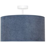  Duolla - Plafonski luster CORDUROY 1xE27/15W/230V, tamno plava, prečnik 40 cm | Eponuda.com