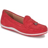 Geox Mokasini D VEGA MOC Rdeča | Shoptok.si