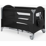Kikka Boo Krevetac Milky Way premium 2 nivoa sa rancem i spuštajućom stranicom Black | Eponuda.com