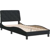  Okvir za krevet bez madraca crni 90x190 cm baršunasti | shoptok.hr
