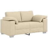  Set Kauča od 2 Dijela s Jastucima Krem Tkanina | shoptok.hr
