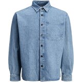 Jack & Jones Srajce z dolgimi rokavi JJINOLAN JJO 12261948 Modra Cene
