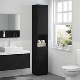  Set ormarića za kupaonicu TULUM Crna 37 x 31,5 x 203 cm | shoptok.hr
