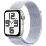 Apple Watch SE GPS 44mm Silver AC, Blue Cloud Sport Loop, (MXET3QCA) | shoptok.hr