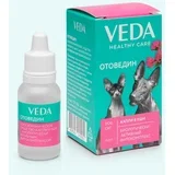 Otovedin kapi za negu ušiju pasa i mačaka sa otodektozom 15ml