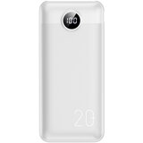 Veger prenosna baterija L20s 20000 mAh, bela | Shoptok.si