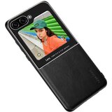 Leather maska za Samsung Galaxy Z Flip6 5G - Black | Eponuda.ba