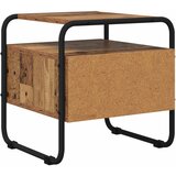  Noćni ormar Staro drvo 40 x 39,5 x 40 cm Konstruirano drvo | Eponuda.ba