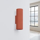 Nice Lamps Opečnato oranžna stenska svetilka Gleam – | Shoptok.si