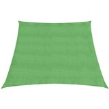vidaXL Senčno jadro 160 g/m² svetlo zeleno 3/4x2 m HDPE, (20703129) | Shoptok.si