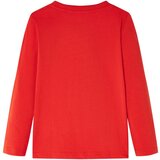  Dječja majica dugih rukava crvena 104 | shoptok.hr